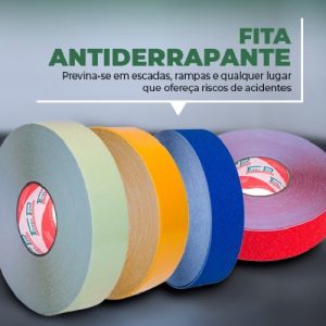 Fita Antiderrapante - (Várias Cores)